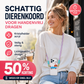Schattige telefoonclip met cartoondier en koord