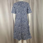 🎁2024 Nieuwjaar Hot Sale🎁 Casual dames jurk met lage hals en bloemen (8 kleuren met zakken)